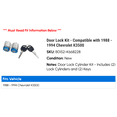thumbnail image 2 of Door Lock Kit - Compatible with 1988 - 1994 Chevy K3500 1989 1990 1991 1992 1993, 2 of 2