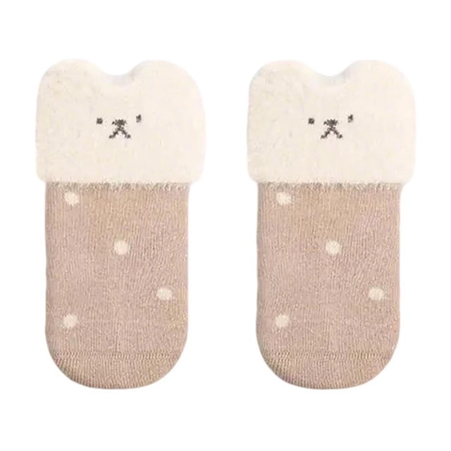 Shoe Socks Baby Children's Solid Color Cotton Baby Newborn Socks Hand in Hand Socks