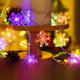 thumbnail image 4 of Cadena de luces LED, creativas luces de copos de nieve para árbol de Navidad, luces intermitentes, cadena de luces, caja de batería, luces decorativas, luces pequeñas USB, 4 of 6