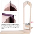 thumbnail image 4 of Leather Retainer Clip Leather Retainer Clamp Wooden DIY Craft Leather Sewing Tool, 4 of 5