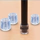 thumbnail image 2 of 4 piezas Calcetines para sillas Calcetines para patas de sillas Protectores para patas de sillas Protectores de suelo para 15 mm (0.6 in) de diámetro, 2 of 9