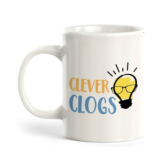 Clever Clogs 11oz Plastic Coffee Mug