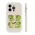 thumbnail image 1 of Proteja su teléfono con estilo: Funda plateada coloreada con diseño de imagen divertida para iPhone 15 Pro Max 14 13 12 Pro 11, 1 of 4