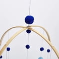thumbnail image 3 of Wind Chimes Felt Ball Nursery Mobile Ornament Pendant Hanging Ceiling Gift Photo Promotion Home Decor Craft, 3 of 5