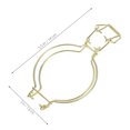 thumbnail image 2 of SHOWERORO 6Pcs Canning Jar Clips Glass Canning Jar Accessories Golden Sealing For Homeowners Kitchen, 2 of 8