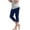 Navy, variant on Kaemgyyd Girls' Capri Leggings Comfortable Full Length Basic Pants Toddler Stretchy Soft Footless Tights 3-14 Years