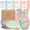 Beige, Green, Blue & Pink, variant on Beige Wheat Straw Dinnerware Set, 4-Piece, For Picnic, RV, Dorm, Camping
