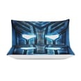 thumbnail image 3 of Transformers 3-Piece Comforter Set for Bedroom, Transformers Bedding Set for Kids Adults, Soft Microfiber Duvet Cover Set with Zipper Closure, 1 Duvet Cover + 2 Pillow Covers, 3 of 8