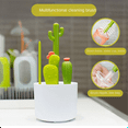 thumbnail image 5 of Cactus Bottle Brush, Straw Multifunctional Cleaning Brush Set, Full-Angle, 5 of 5