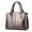 Bronze, variant on Handbags for Women with Multiple Internal Pockets in Pretty Color Combination, Women's Satchel Handbag