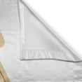 thumbnail image 3 of Ambesonne Zodiac Virgo Kitchen Curtains, Gothic Lady Skull, 55"x45", Pale Brown White, 3 of 3