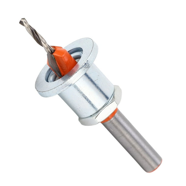 Broca avellanadora, juego de brocas avellanadoras Broca avellanadora ajustable para madera Broca avellanadora ajustable Salida de alta intensidad