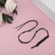 thumbnail image 5 of Bargains Únicos 1 Pc Cinturón de Cintura Ajustable Patrón de Cordón de Cuero Trenzado Cordón Ajustable Negro, 5 of 5