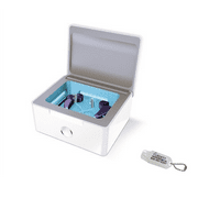 PerfectDry LUX Automatic Hearing Aid Dryer with UV-C Disinfecting Light - Includes Liberty Hearing Aid Battery Keychain