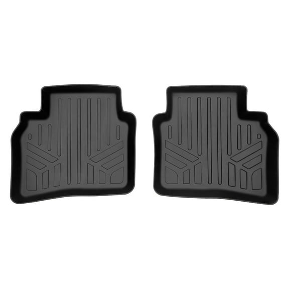 SMARTLINER Custom Fit All Weather Black 2nd Row Floor Mat Liners Compatible With 2021-2025 Buick Envision