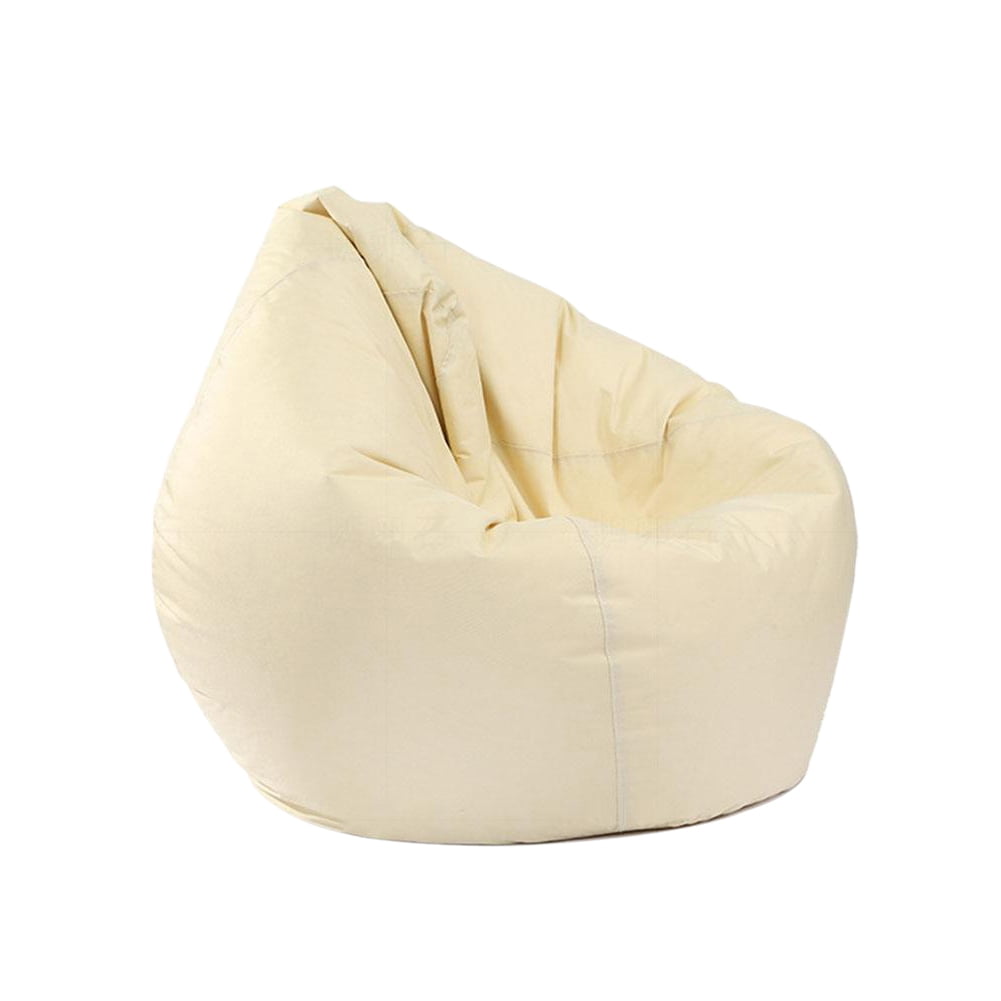 Bean Bag Chair Sofa Cover(No Filler), Lazy Lounger High Back Large Bean