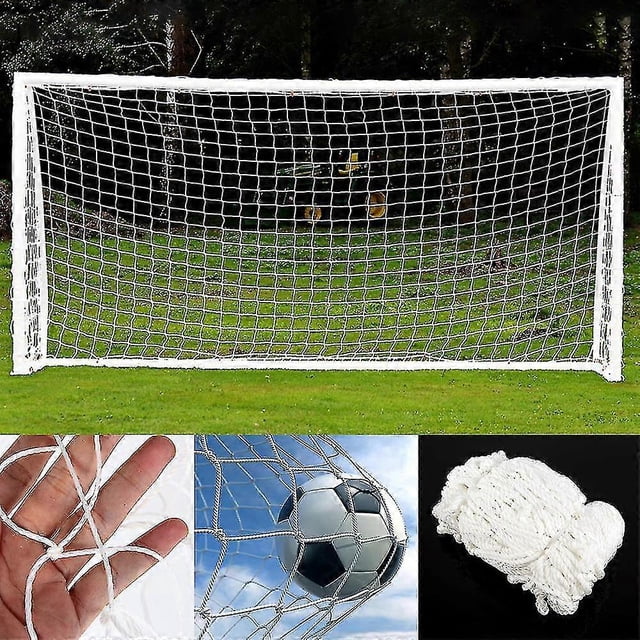 Soccer Goal Net, Football Goal Nets Replacement Soccer Play (only Nets) Strong Durable For Sports Match Training