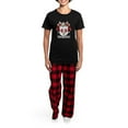 thumbnail image 4 of CafePress - Corcoran Coat Of Arms Women's Dark Pajamas - Women's Short Sleeve Print T-Shirt and Pants Dark Cotton Pajama Set, 4 of 7