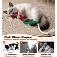 thumbnail image 2 of Cuerdas masticables para gatos, 4 piezas, Dgerp, con catnip natural, 50 cm, 2 of 6