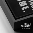 thumbnail image 5 of IDEA4WALL Framed Canvas Print Inspirational Watch Your Thoughts Motivational Quote Illustrations Wall Art Contemporary Relax/Calm Artwork for Living Room, Bedroom, Office - 16"x24" BLACK, 5 of 5