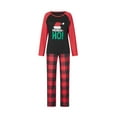 thumbnail image 2 of Meihuid Family Matching Pajamas Christmas Pjs Holiday Nightwear Sleepwear Sets Long Sleeve Pjs Santa Claus Xmas Pjs Set, 2 of 9