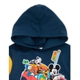 thumbnail image 7 of Disney Mickey Mouse Toddler Boys' Fleece 2-Piece Hoodie and Pants Set Friends Navy, 7 of 7