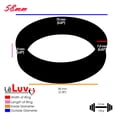 thumbnail image 4 of LeLuv Eyro Imperator Stainless Steel Penis Ring | Rainbow Plasma Coated, Concave Edge, 58mm (2.28") Inner Diameter - Enhance Pleasure, Boost Stamina, 4 of 4