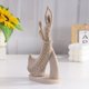 thumbnail image 4 of Sandstone Couple Home Living Room Decor Valentine's Gifts Resin Crafts Stone Accent Table End Coffee Table Living Room Furniture Bedroom Office Decor Home Decor, Stone Accent Table, Resin, 4 of 6