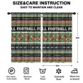 thumbnail image 2 of Blackout Kids Curtains,Colorful Football Field and Balls Pattern Childrens Insulated Curtains Set Of 2,Bedroom Essentials,Toddler Room Decor 52"x84", 2 of 5