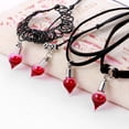 thumbnail image 4 of 3 Pcs Ras-de-Cou d'Halloween à la Mode en Dentelle avec Nœud Breloque Collier Ras-de-Cou Tatouage Ras-de-Cou pour Femmes, 4 of 10