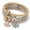 butterfly, variant on Alloy Three-Color Sets Elasticity Popcorn Corn Chain Crystal Pendant Bracelets-Heart