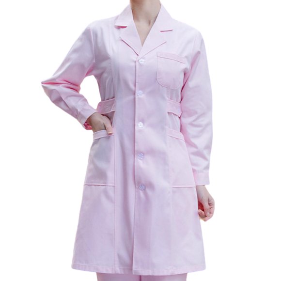 Traje de uniformes de trabajo de enfermera para trabajador, peluquero de mascotas, conjunto de uniformes multiusos para mujer XL y delgada Yuyangstore  Traje de trabajo de enfermera