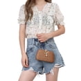 thumbnail image 5 of Summer Clutch Purse for Women Woven Beach Bag Vacation Evening Handbag 2025 for Wedding Formal, 5 of 7