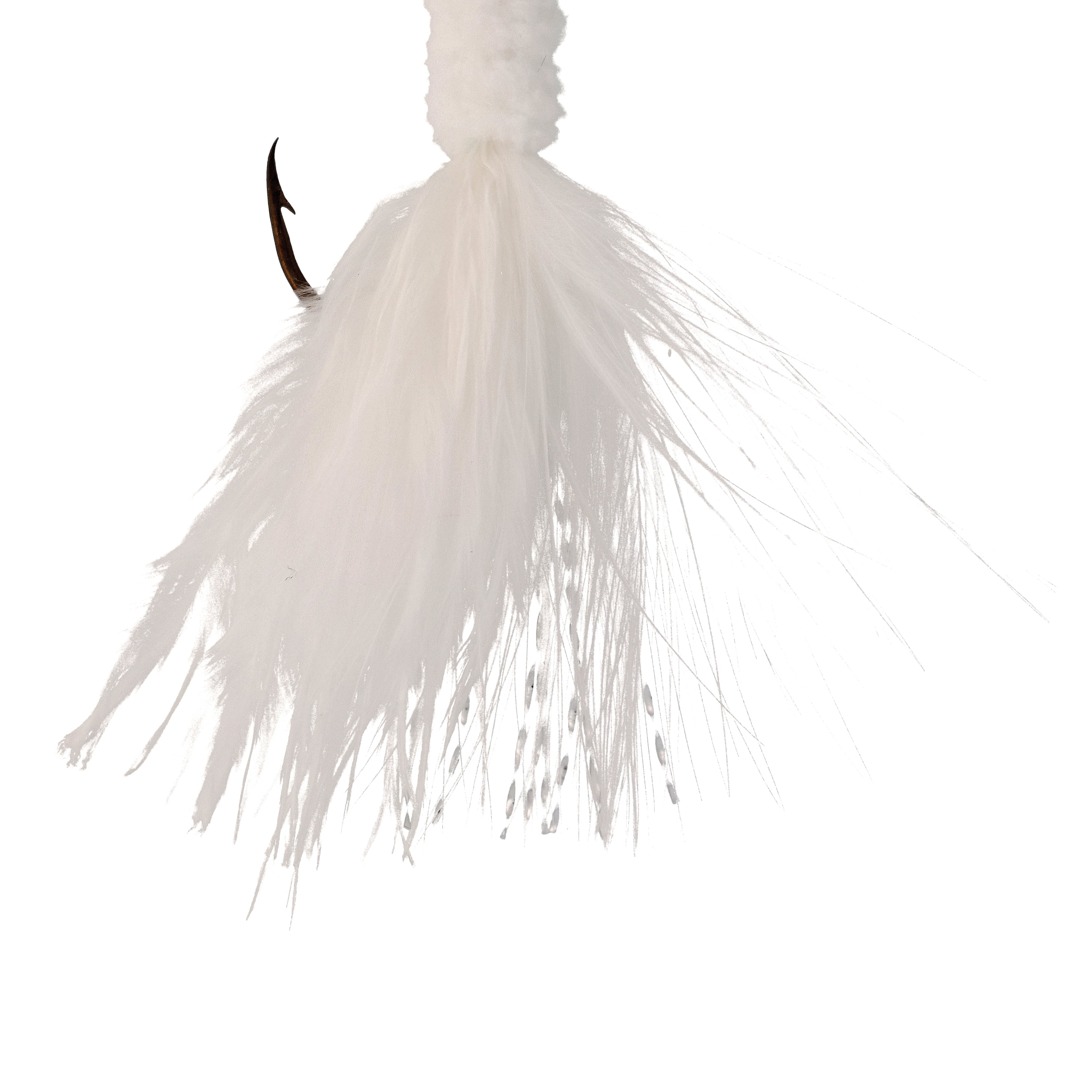 Eagle Claw Marabou Pro-V Crappie Jig 1/8 oz White