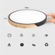 thumbnail image 2 of Lámpara de techo LED de madera Lojalitet, lámpara de techo LED, lámparas LED, luces de techo para sala de estar, dormitorio, baño, balcón, pasillo, sótano, 2 of 5