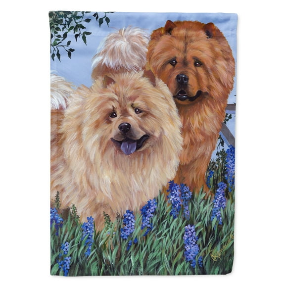 Chow Chow Meadow Garden Flag