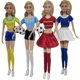 thumbnail image 2 of Juego de ropa para muñecas del equipo de fútbol de 4 piezas, ropa para muñecas de niña de 11 ", armario para niños sobre la casa, juguetes de ropa, 2 of 5