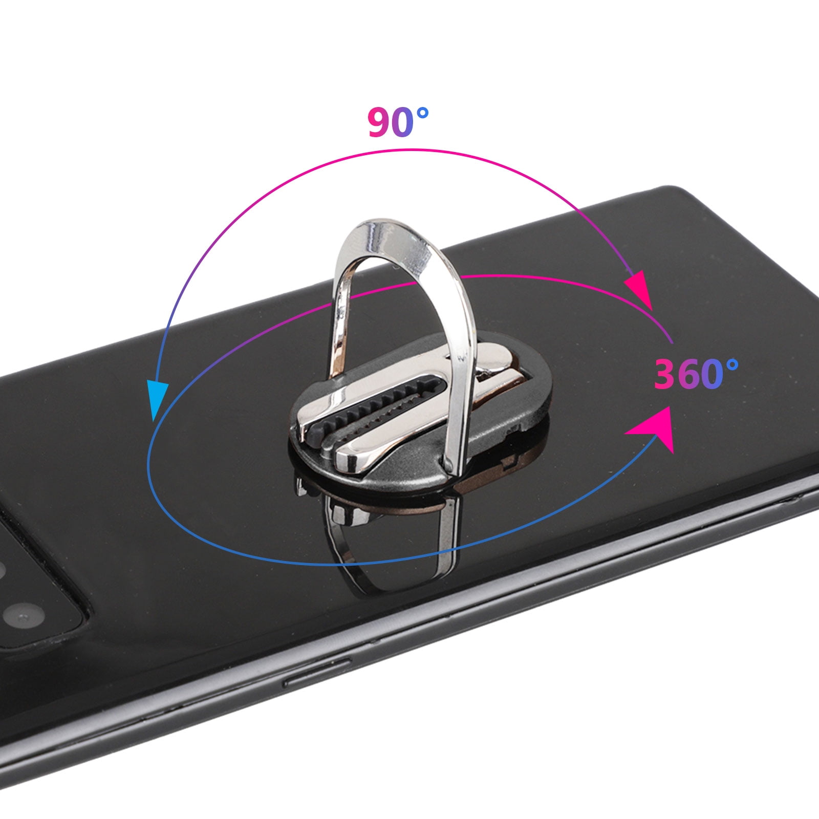 Key Black Earphone Wall-Mounted Mini Multi-Function Magnetic car Hook Sticky Bracket for Mobile Phone Ring Bracket Organize Data Cable