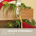 thumbnail image 4 of Command Traditional Hook, Brushed Nickel, Medium, 1 Wall Hook, 4 of 10