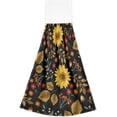 thumbnail image 2 of SKYSONIC Hanging Kitchen Towel 12" x 17", Sunflower-d Towel Set 2 Pieces of Dry Towels for Kitchen, Bathroom, Laundry Room Table, 2 of 7