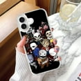 thumbnail image 2 of Phone Case Dead By Daylight Compatible with iPhone 13 Mini Case Shockproof Soft TPU Silicone Print Transparent Protective Cover, 2 of 7