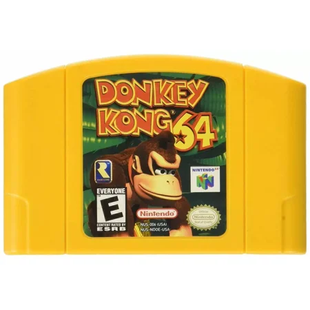 super mario donkey kong 64 kart pokémon stadium 2 nintendo n64 video game console -