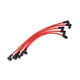 thumbnail image 4 of Cables de encendido HT de silicona roja, 5 uds., 8mm, cables de bujía para modelos MGB 1800cc, 4 of 5