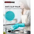 thumbnail image 3 of Guantes de limpieza reutilizables para lavavajillas PACIFIC PPE Green L, 3 of 7