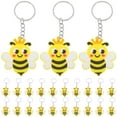thumbnail image 4 of 24 llaveros de abeja con diseño de abeja de dibujos animados, para fiestas de cumpleaños infantiles, decoraciones para baby shower., 4 of 8
