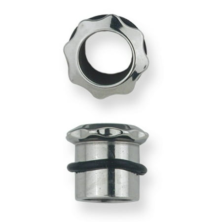 - Stainless Stl Plugs & Flesh Tunnels Hardware Theme 00G (9.246mm) Eight Toot