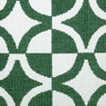 thumbnail image 5 of Ox Bay Naomi 20" x 20" Green/Ivory Geometric Cotton Blend Adult Decorative Throw Pillow Cover, 5 of 9
