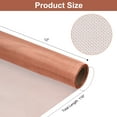 thumbnail image 5 of Copper Mesh Screen 12" x 40",  40 Mesh Copper Screen, Woven Wire Mesh Screen for Dense Filter, Fabric DIY Kit, 5 of 6