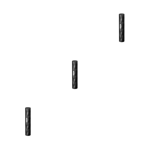 Soidarity Recortador de pelo para nariz y orejas, 360 grados, bajo ruido, desmontable, lavable, con Control de botones, cortapelos, negro, 1 pieza de Cabeza negra de 1 pieza 3piezas Soidarity CBP394403