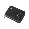 thumbnail image 4 of Cartera de viaje para mujer Strade Fareast Limited Tarjetero de identificación Negro, 4 of 8